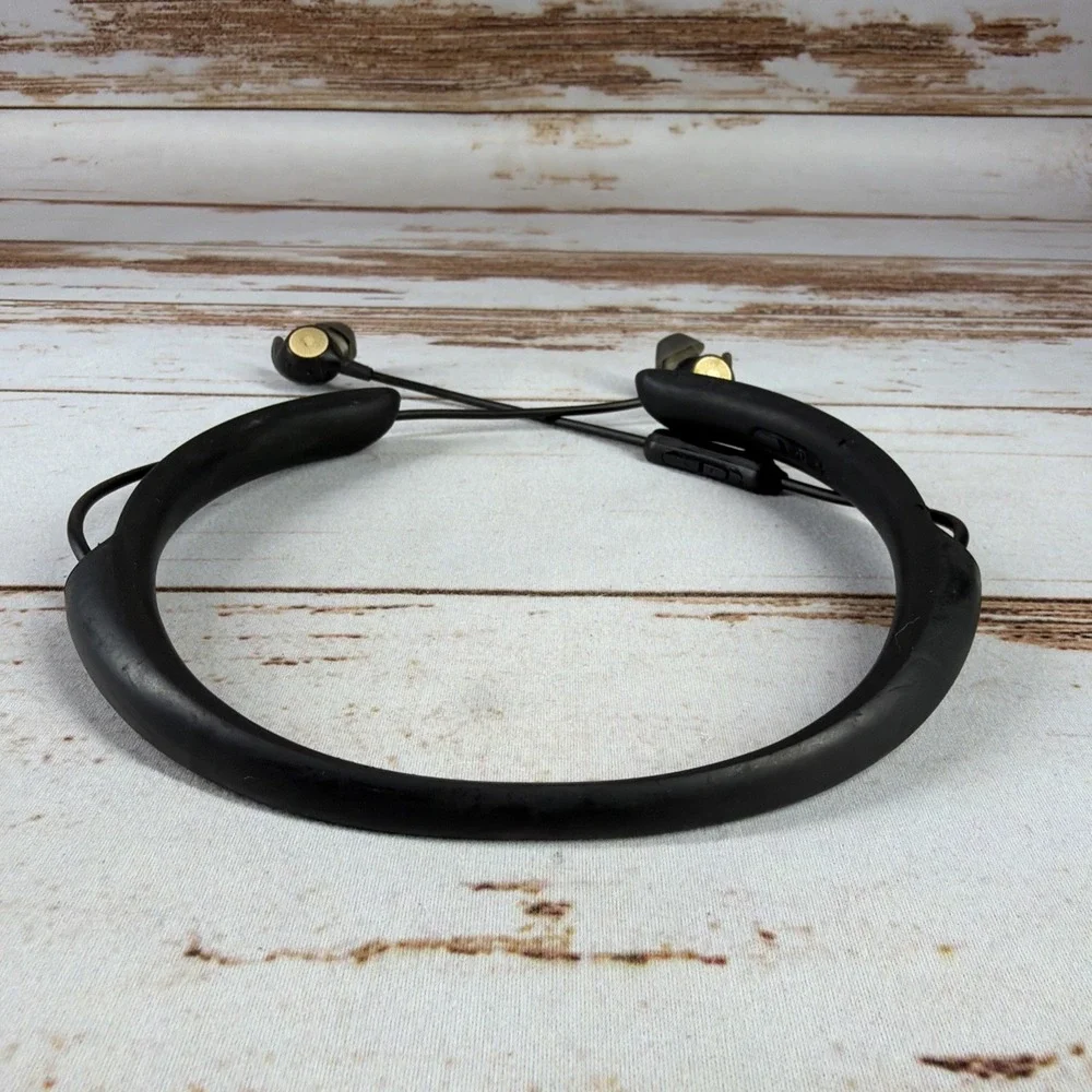 Bose Hearphones Conversation Enhancing Wireless Earbuds Neckband Gold For Parts